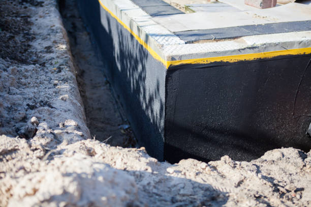 Residential Foundation Crack Repair installation at a Perrysville, IN home by SJ Waterproofing Pros